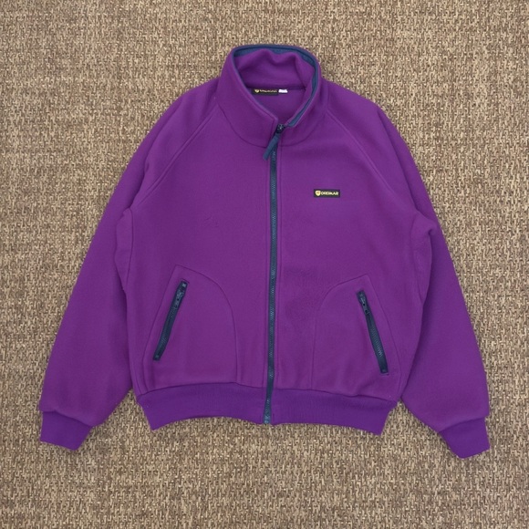 Vintage 90s Dreimar Fleece Jacket Full Zipper - Picture 1 of 16